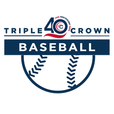 Triple crown logo 40th